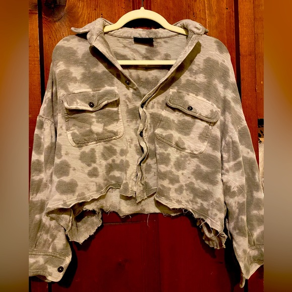 Crop top sweatshirt - Picture 1 of 2